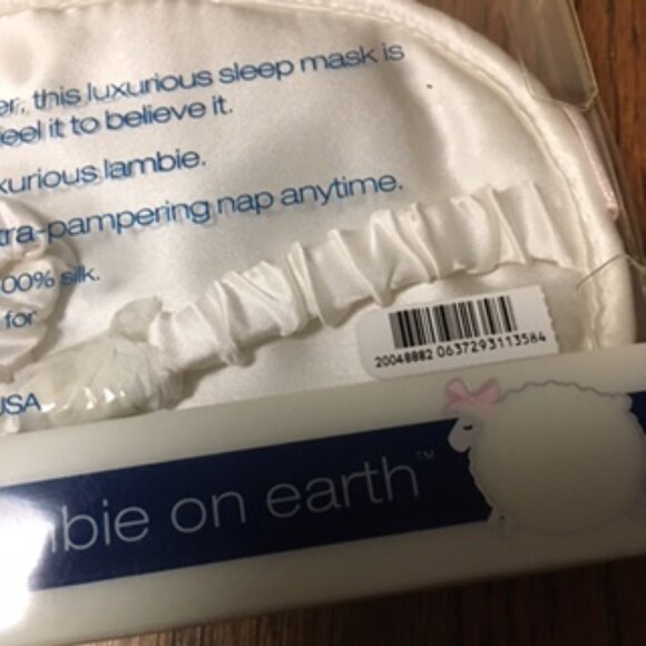 RARE Vintage Bath & Body  Works "lambie" Sleep Mask  NEW-NEVER BEEN OPEN - Picture 6 of 8